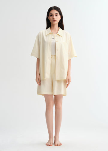 Lemon Yellow Cotton Set