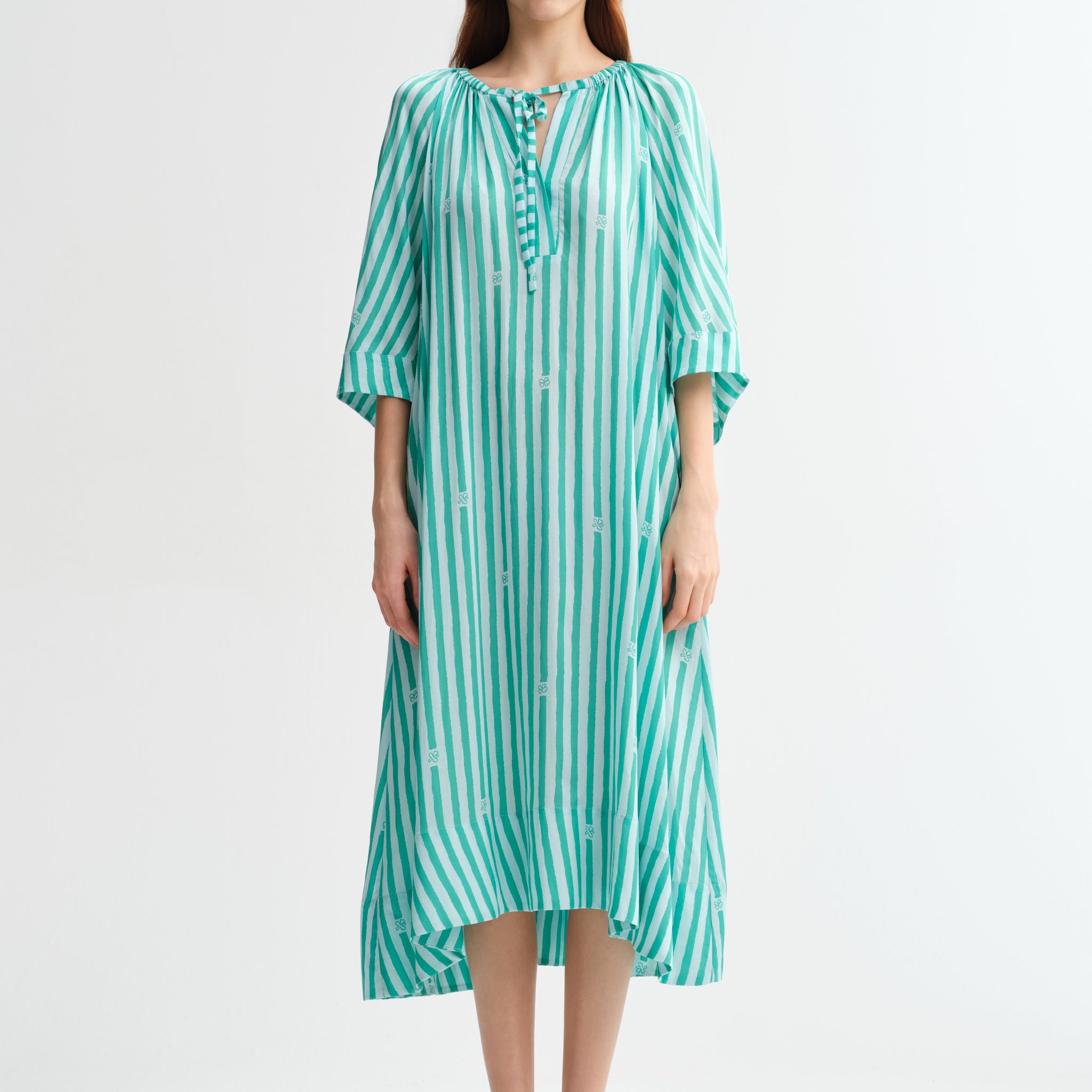 Green Stripe Nightdress