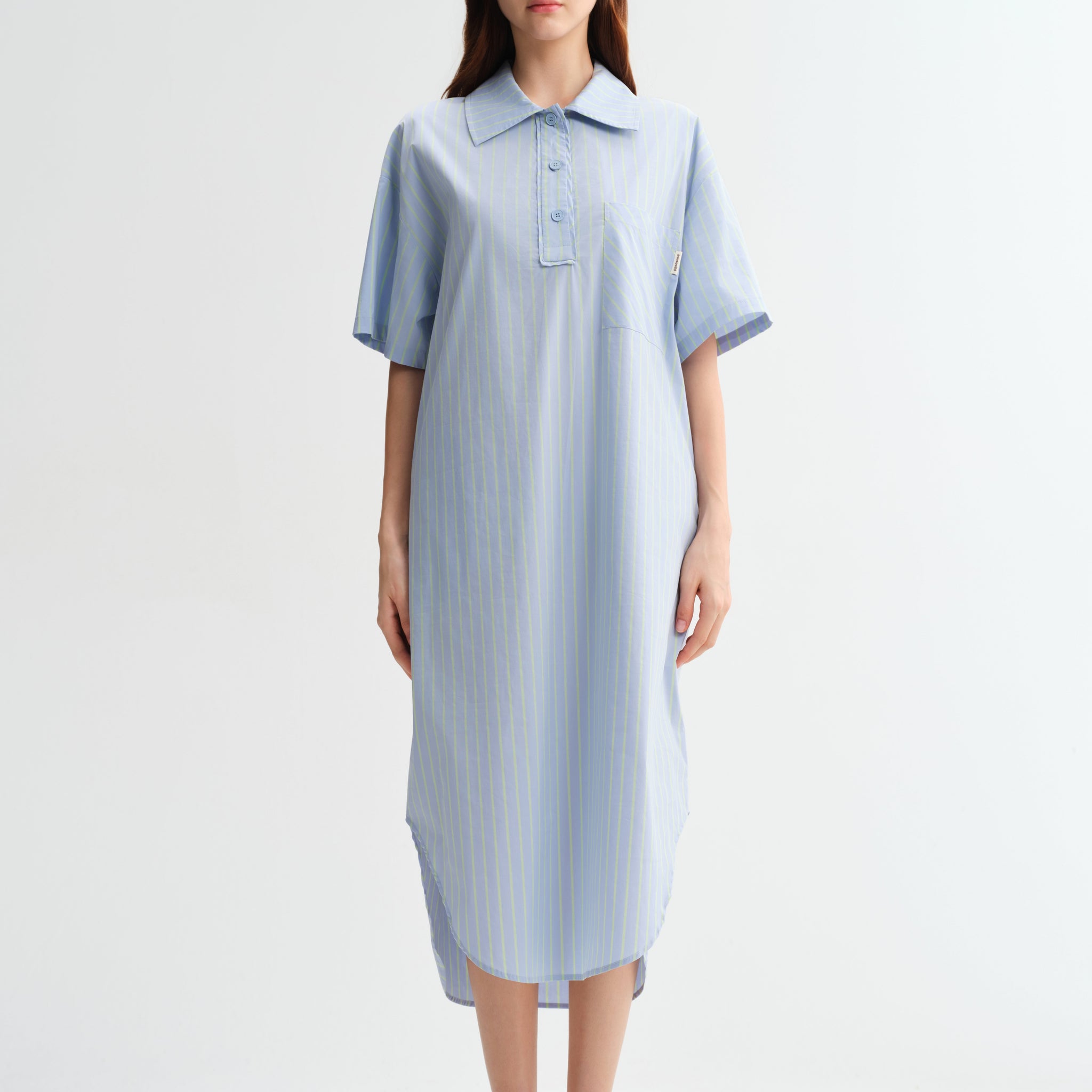 Blue Stripe Nightdress