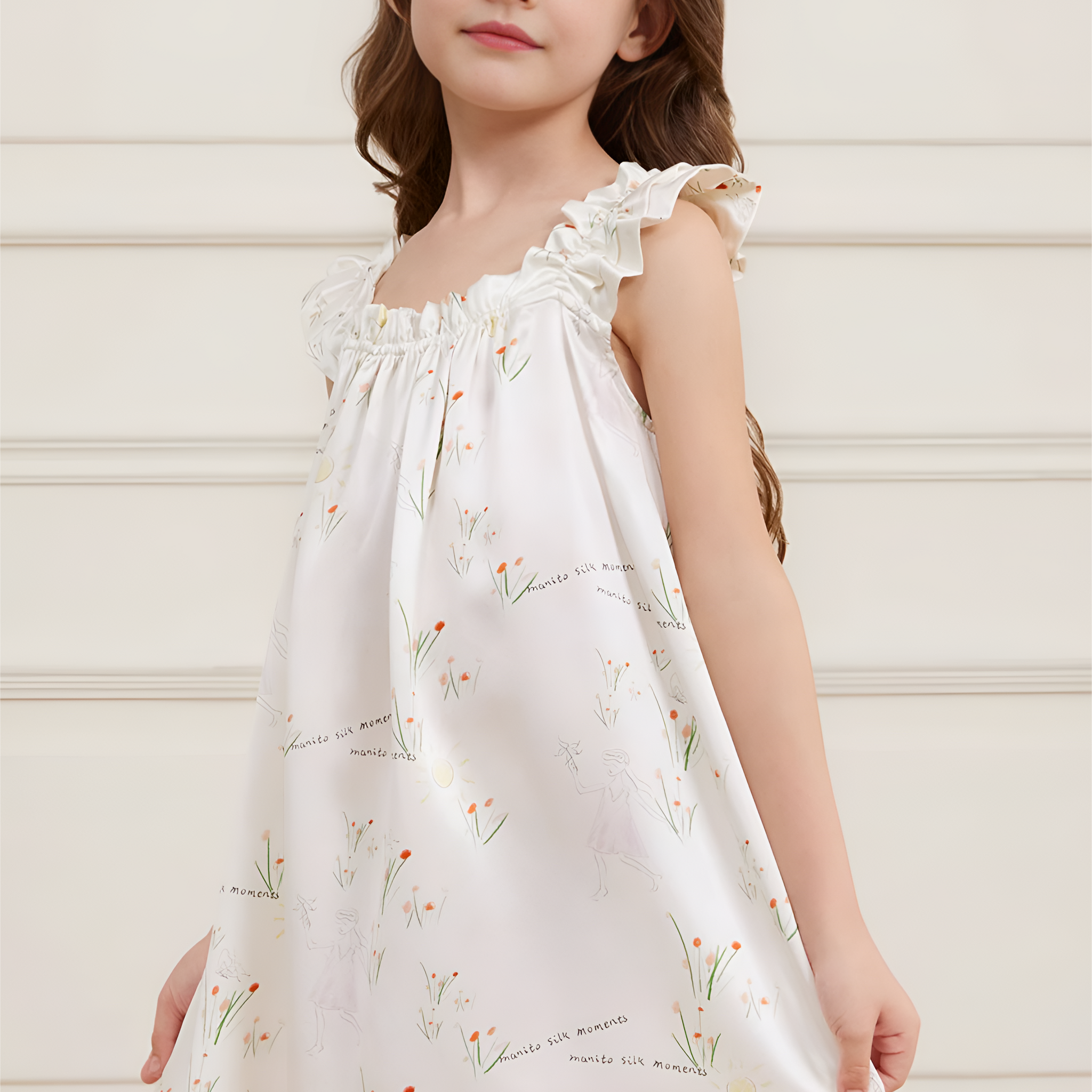 Meadow Fairy Silk Dress