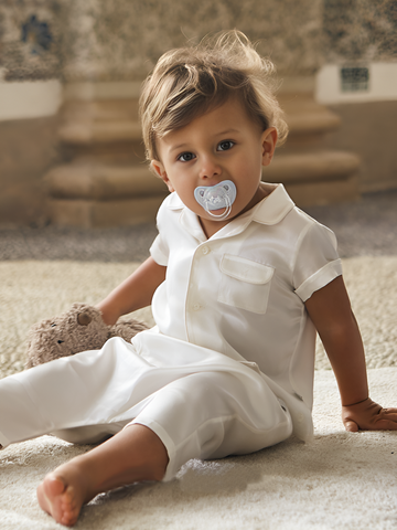 Ivory Explorer Toddler Silk Set