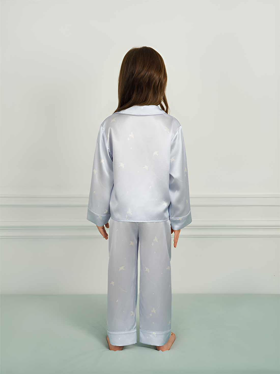 Sky Dreamer Silk Pajama Set