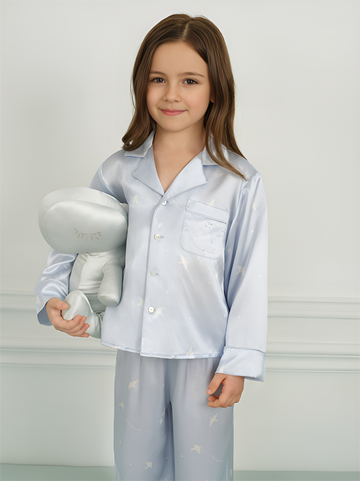 Sky Dreamer Silk Pajama Set