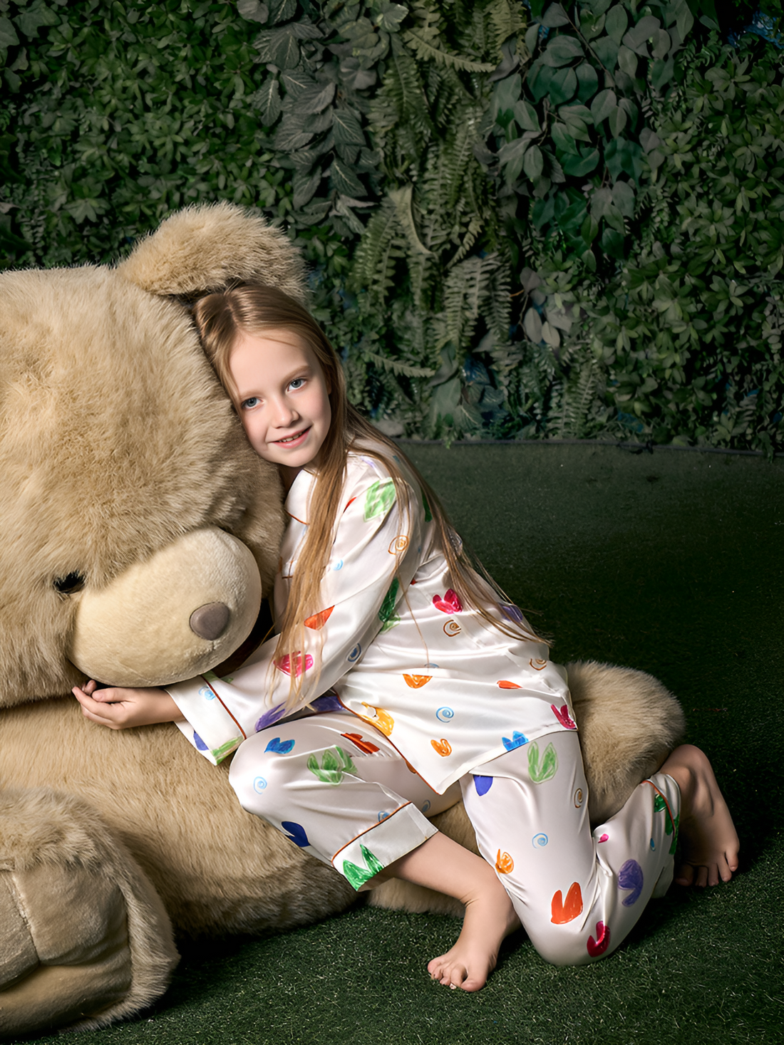 Pearl Serenity Pajama Silk Set
