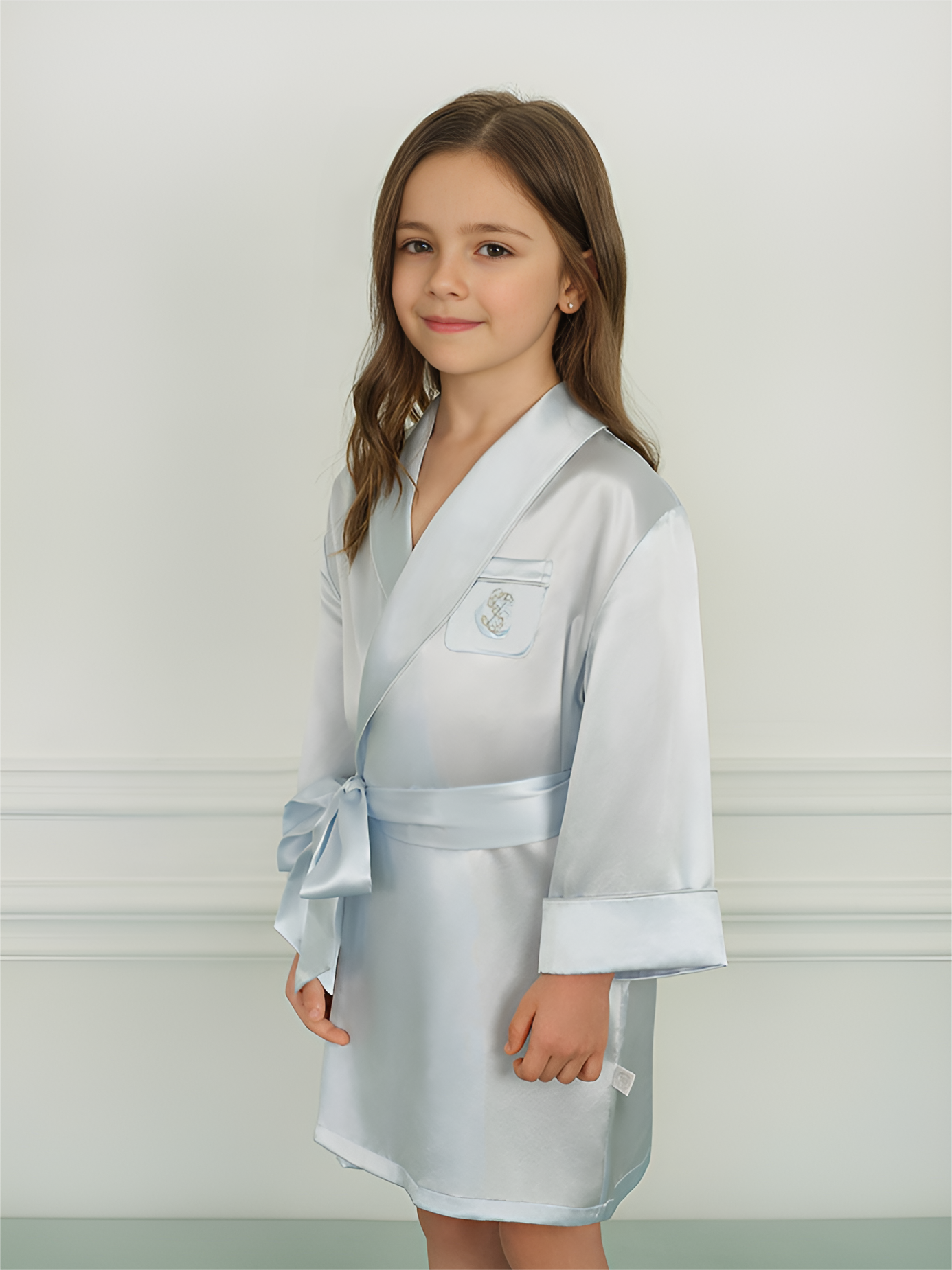 Blue Sky Junior Silk Robe