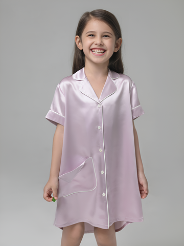Blush Dreams Silk Nightgown
