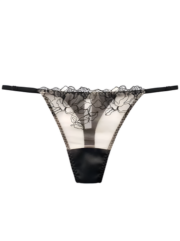 Mystic Petals Silk Panties