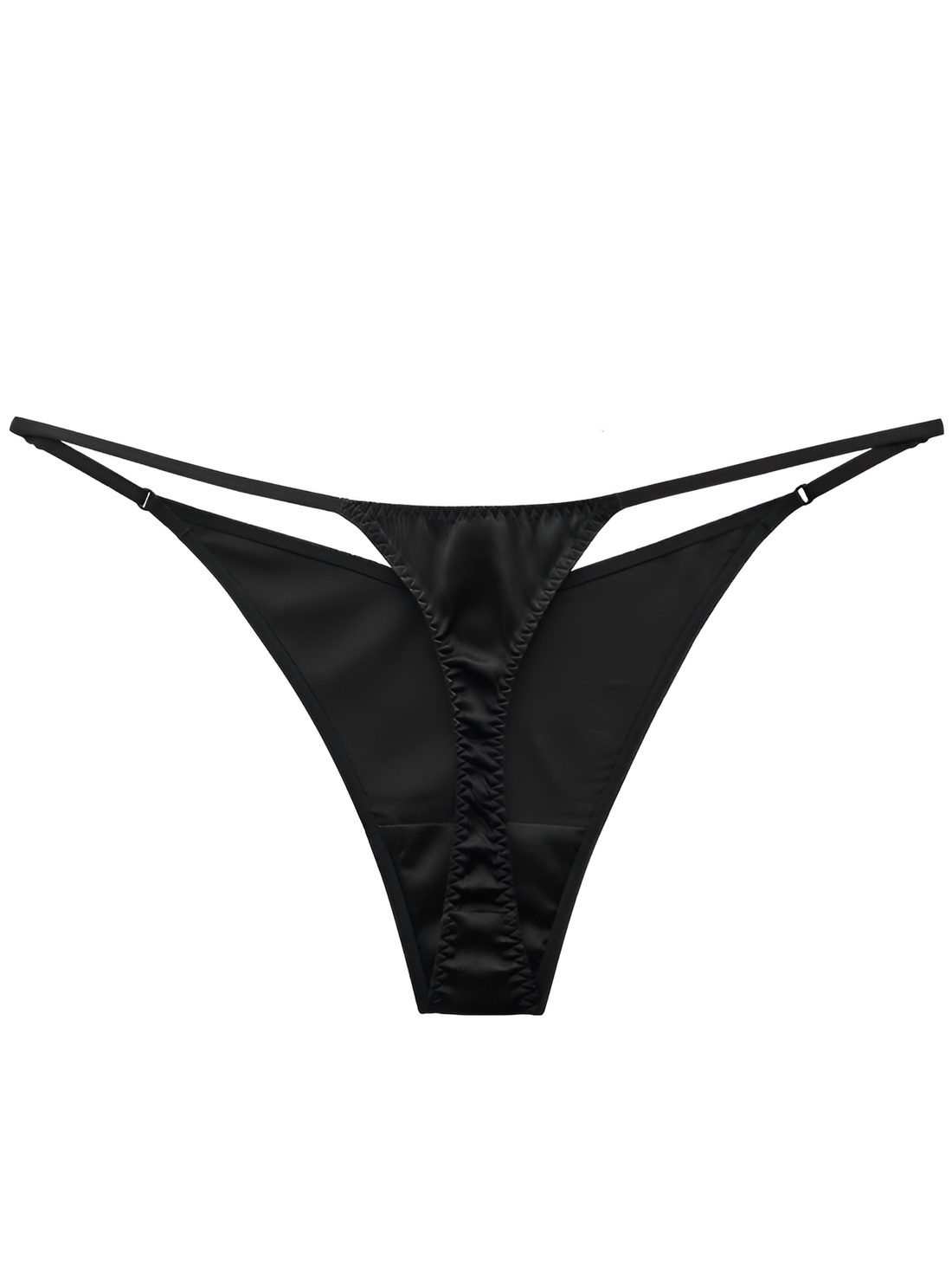 Moonlit Allure Silk Panties