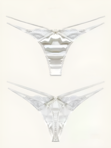Celestial Silk Lace Thong